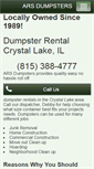 Mobile Screenshot of dumpsterrentalcrystallake.com